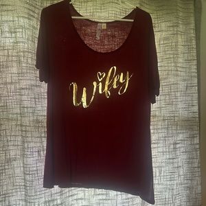 Wifey tshirt